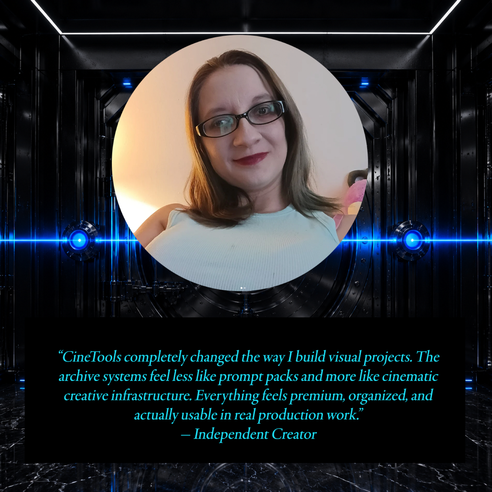 Dark Frameworks creator testimonial